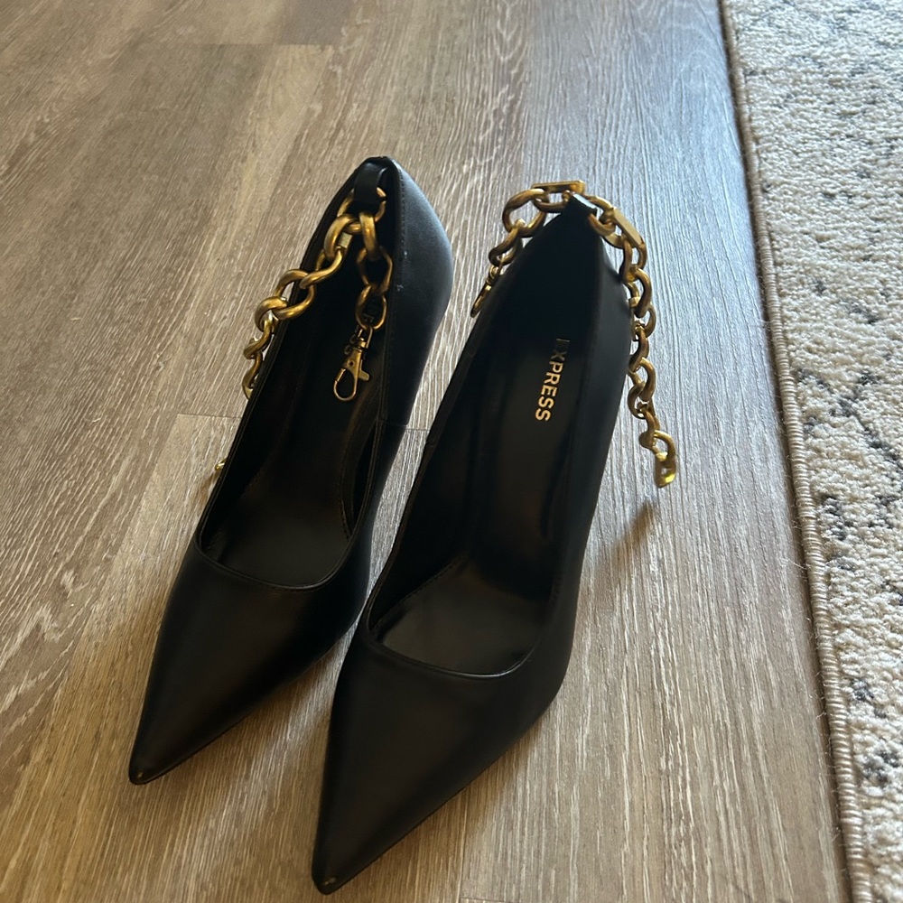 Express Heels Size 8. Only Wore Them Once. - image 1
